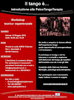 Flyer PsicoTangoTerapia Palermo 12 maggio 2012