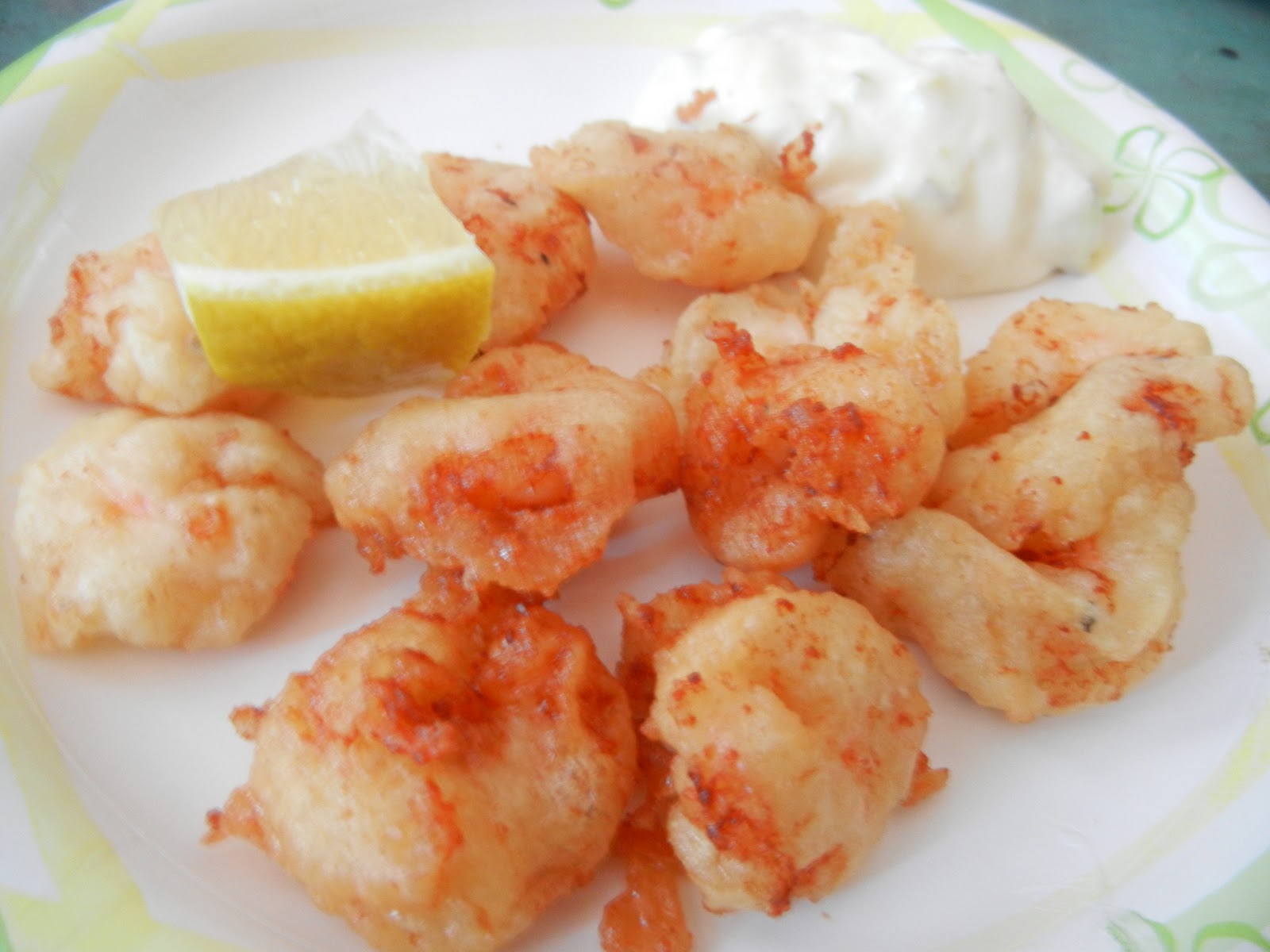 The Blueberry Files Fried Maine Shrimp