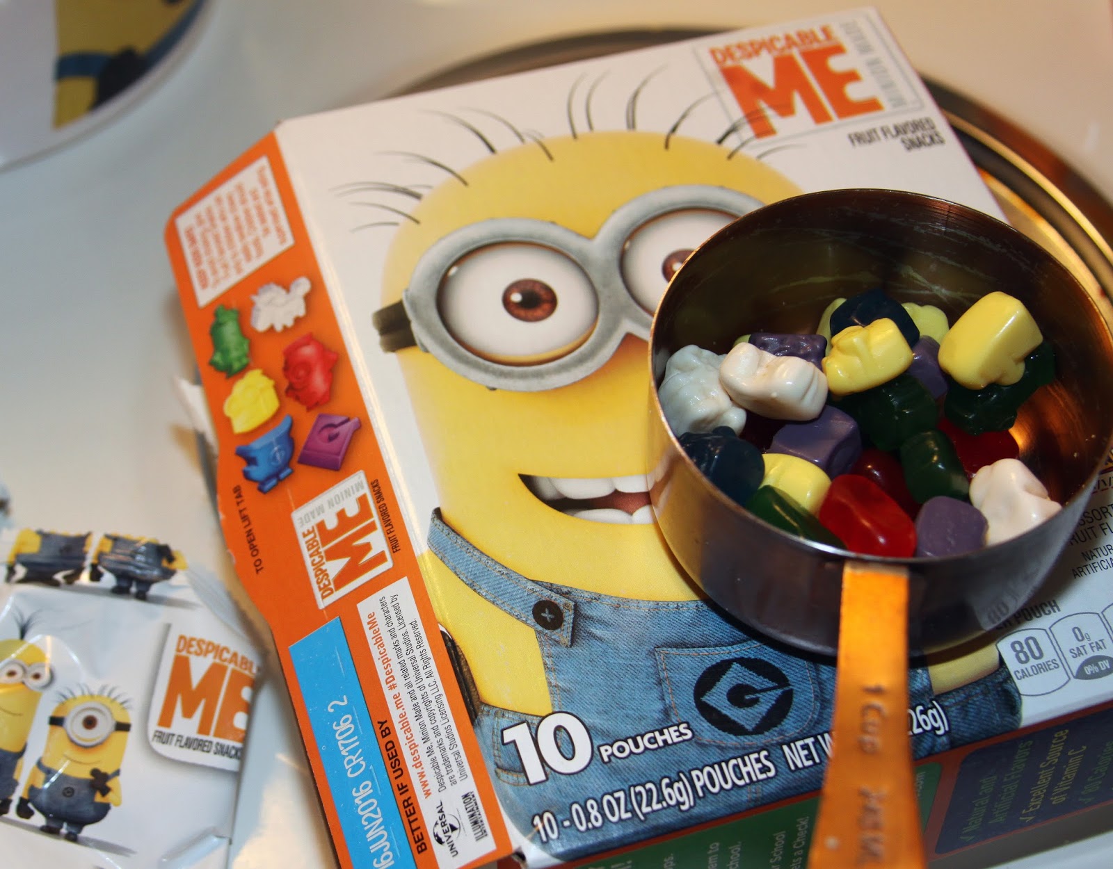For the Love of Food Minion Munchies Movie Snack Mix