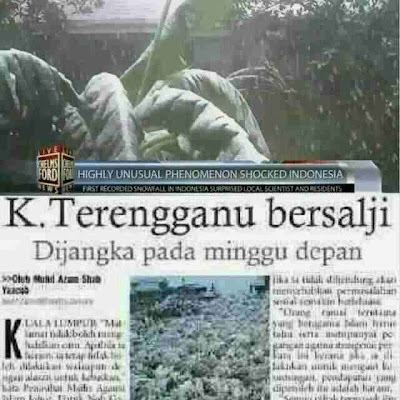 Kuala Terengganu dijangka bersalji