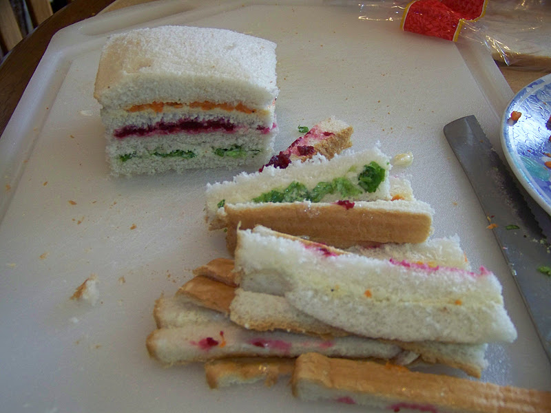 Kitchen Simmer Sri Lankan Ribbon Sandwiches (Vegetable Tea Sandwiches)