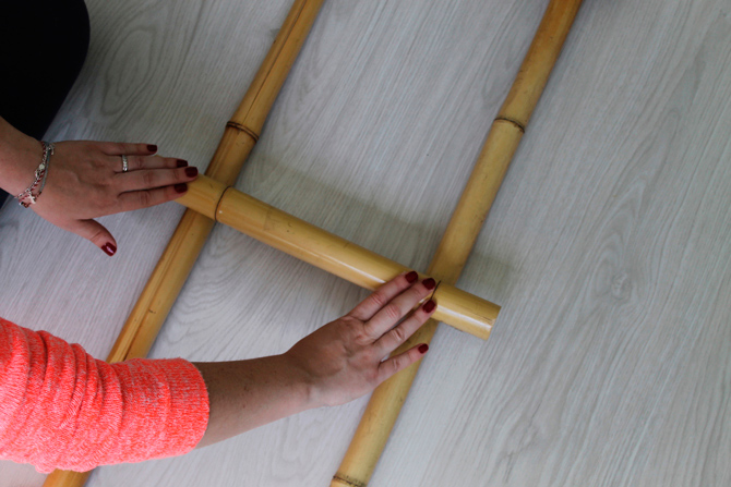 DIY ESCALERA BAMBU DIY ESCALERA BAMBU