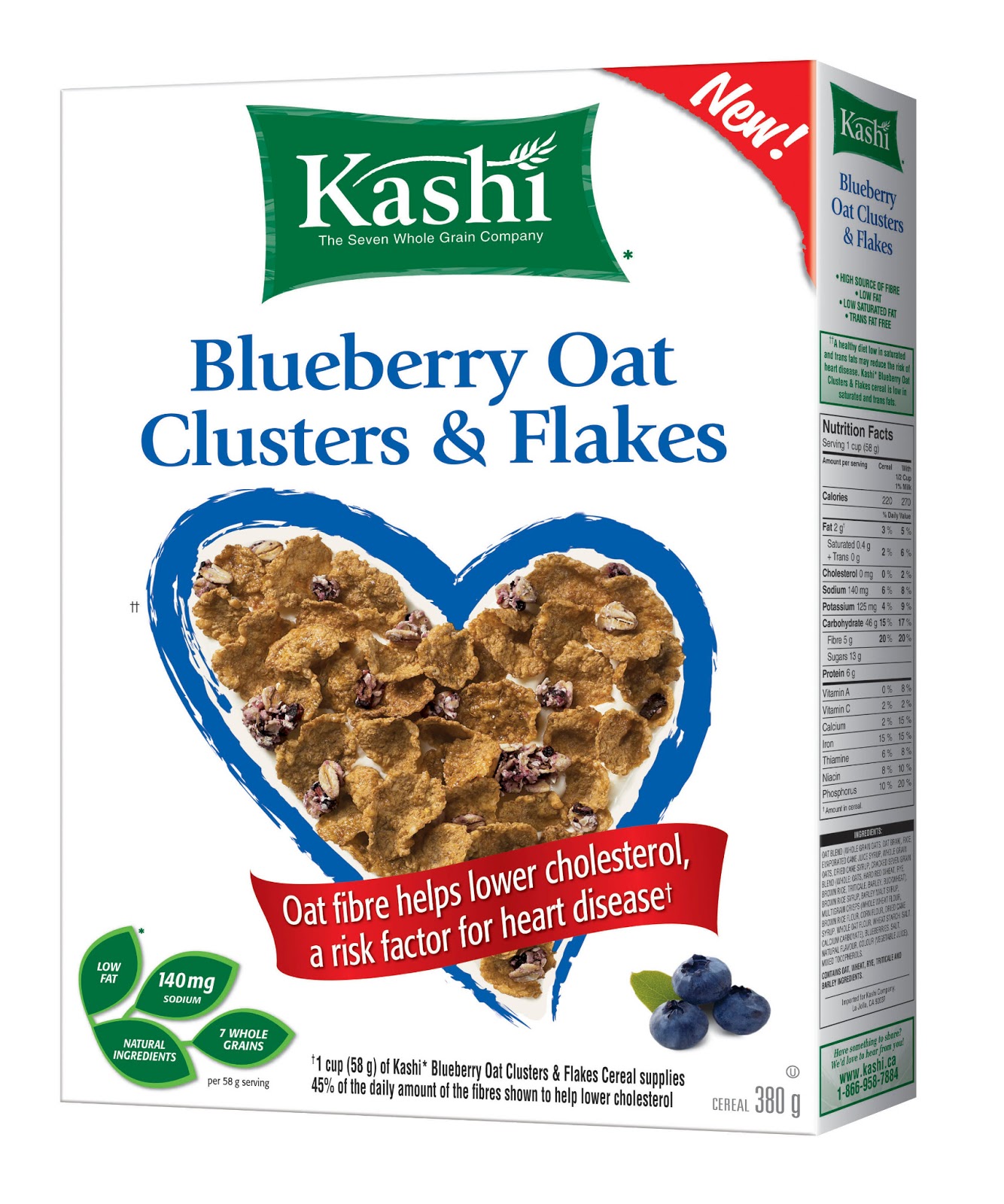 Spokesmama Kashi Blueberry Cereal