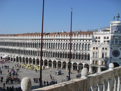Венеция. Смотровая площадка музея Сан-Марко (лоджия Сан-Марко).