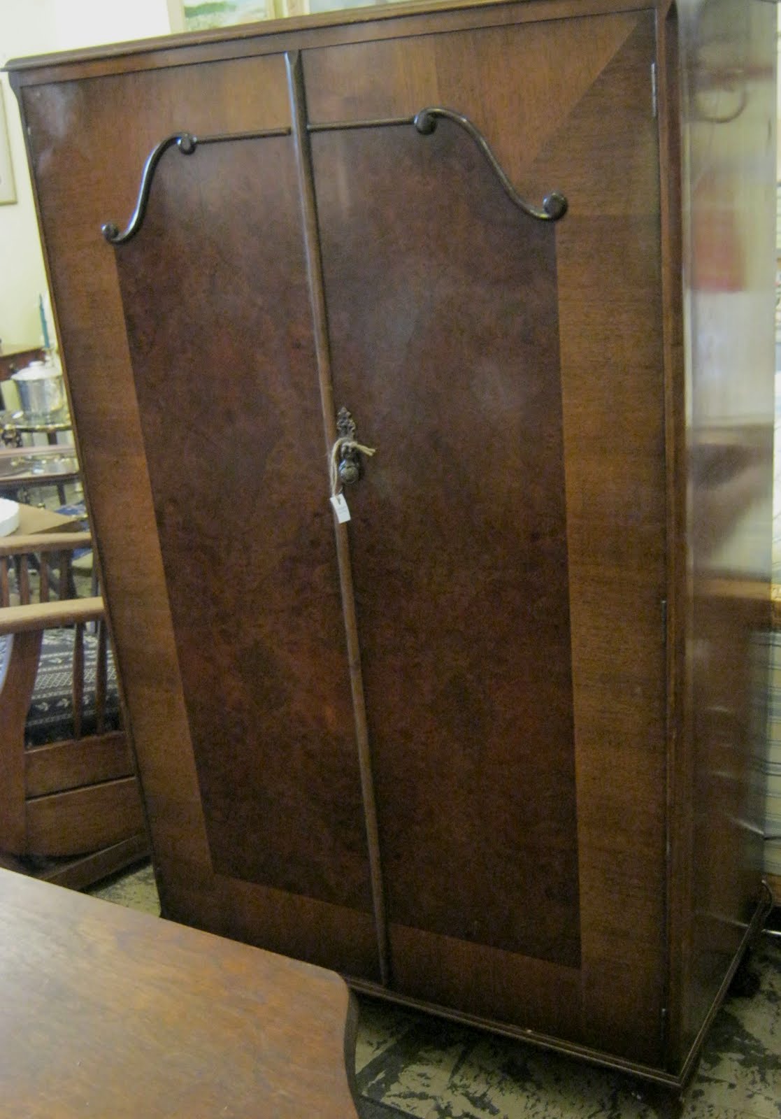 Funk Gruven A Z English Mahogany Combination Wardrobe