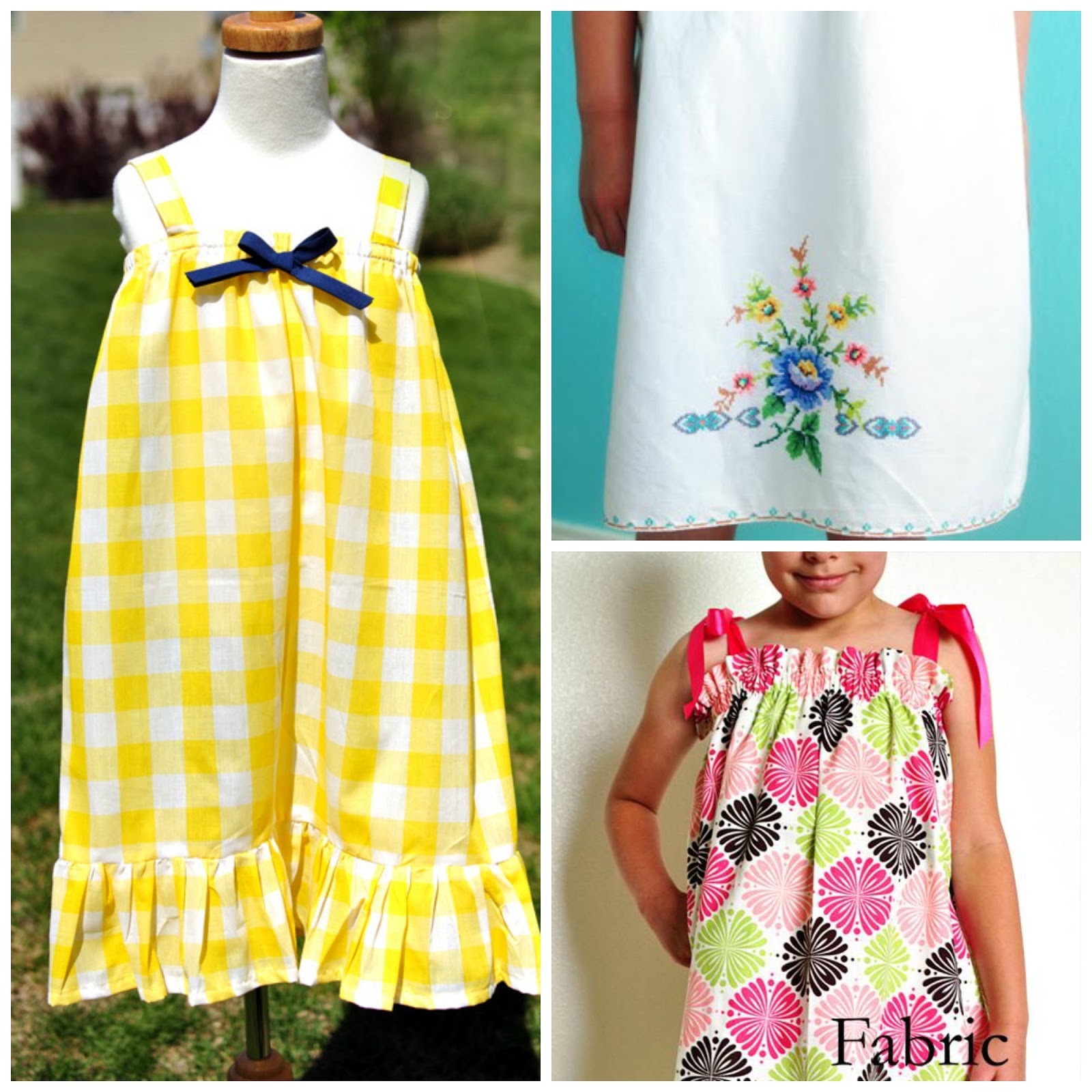 Pillow Case Sundress Tutorial by Simple Simon & Co Melly Sews