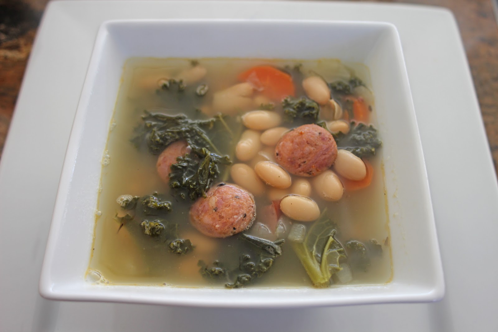 The Grub Files Cooking with Camissonia Kale, Sausage & Cannellini