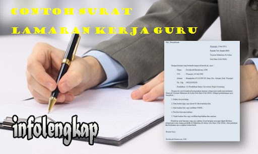 Surat Lamaran Kerja Guru Honorer, Bimbel, CPNS, PAUD