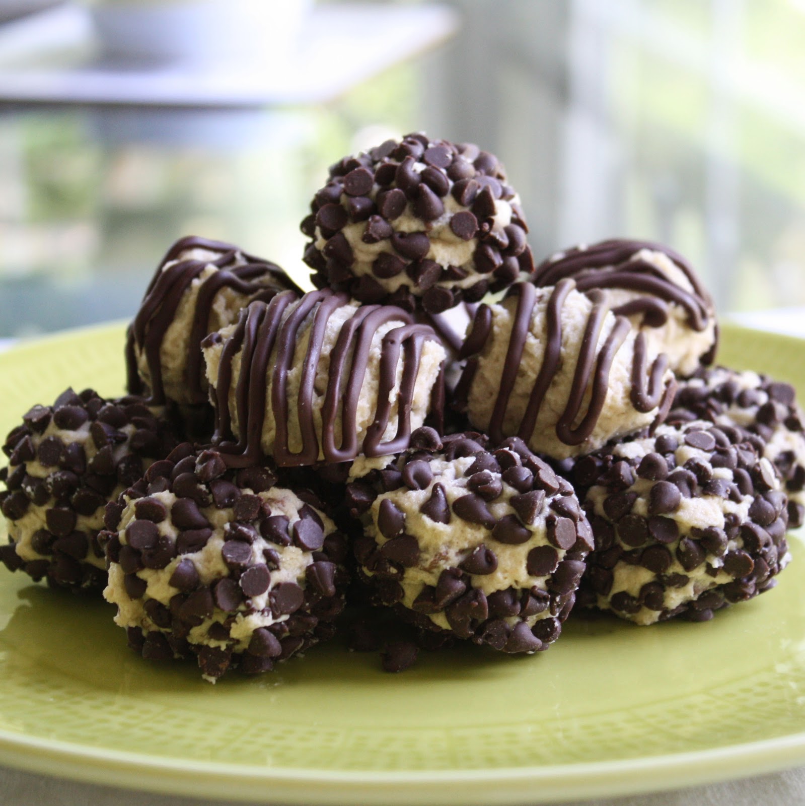 Chocolate Therapy Chocolate Chip Cookie Dough Bites