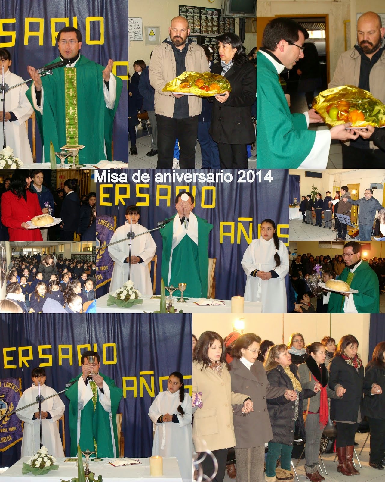 Misa de Aniversario Colegio San Lorenzo