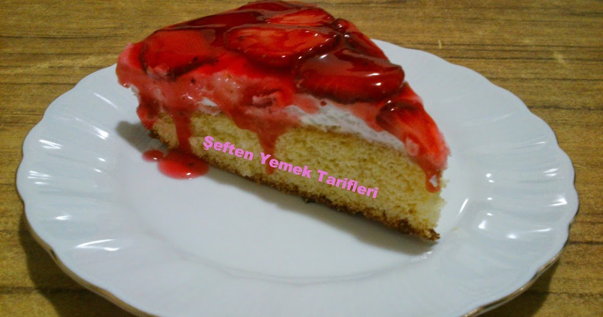 ErdemKaracaBlog ÇİLEKLİ BİSKÜVİ PASTA TARİFİ ( Erdbeerbiskuitkuchen