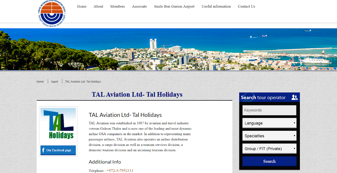 TAL Aviation - TAL Holidays