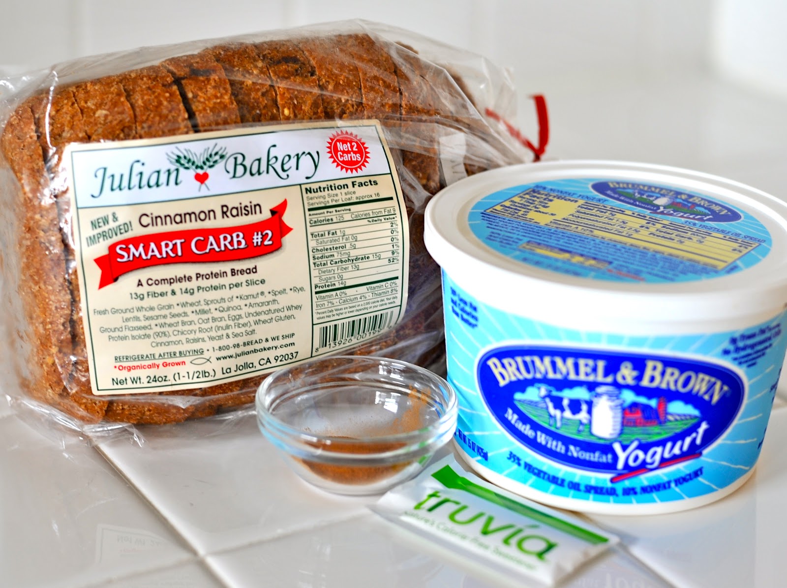 The Enchanted Cook Low Carb Cinnamon Raisin Toast with Julian Bakery's