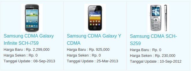Daftar Harga Hp Samsung CDMA Januari 2016 Daftar Harga Hp Samsung CDMA Januari 2016