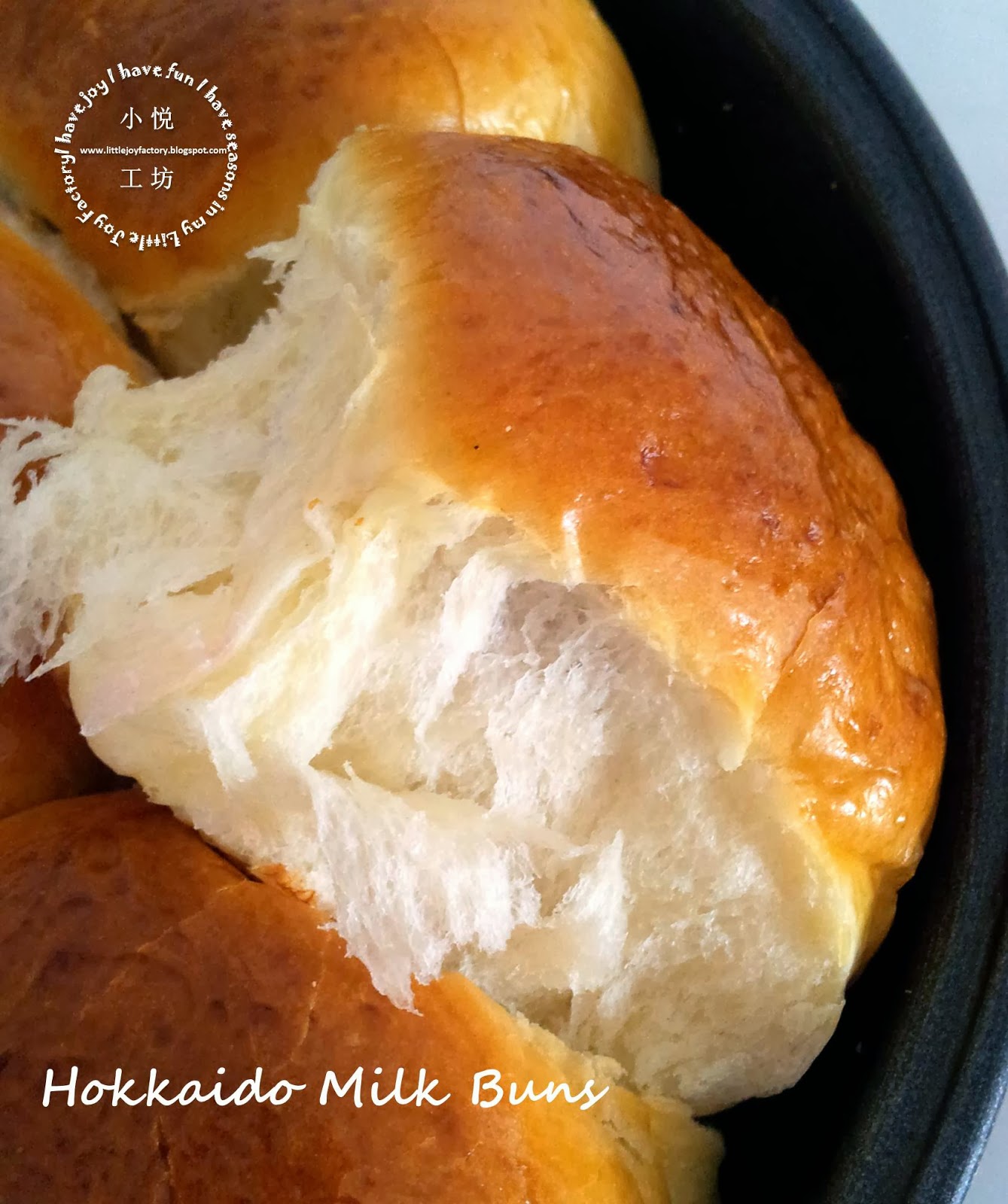 Hokkaido Milk Buns with Sweet Purple Potato Fillings 北海道牛奶紫薯小面包