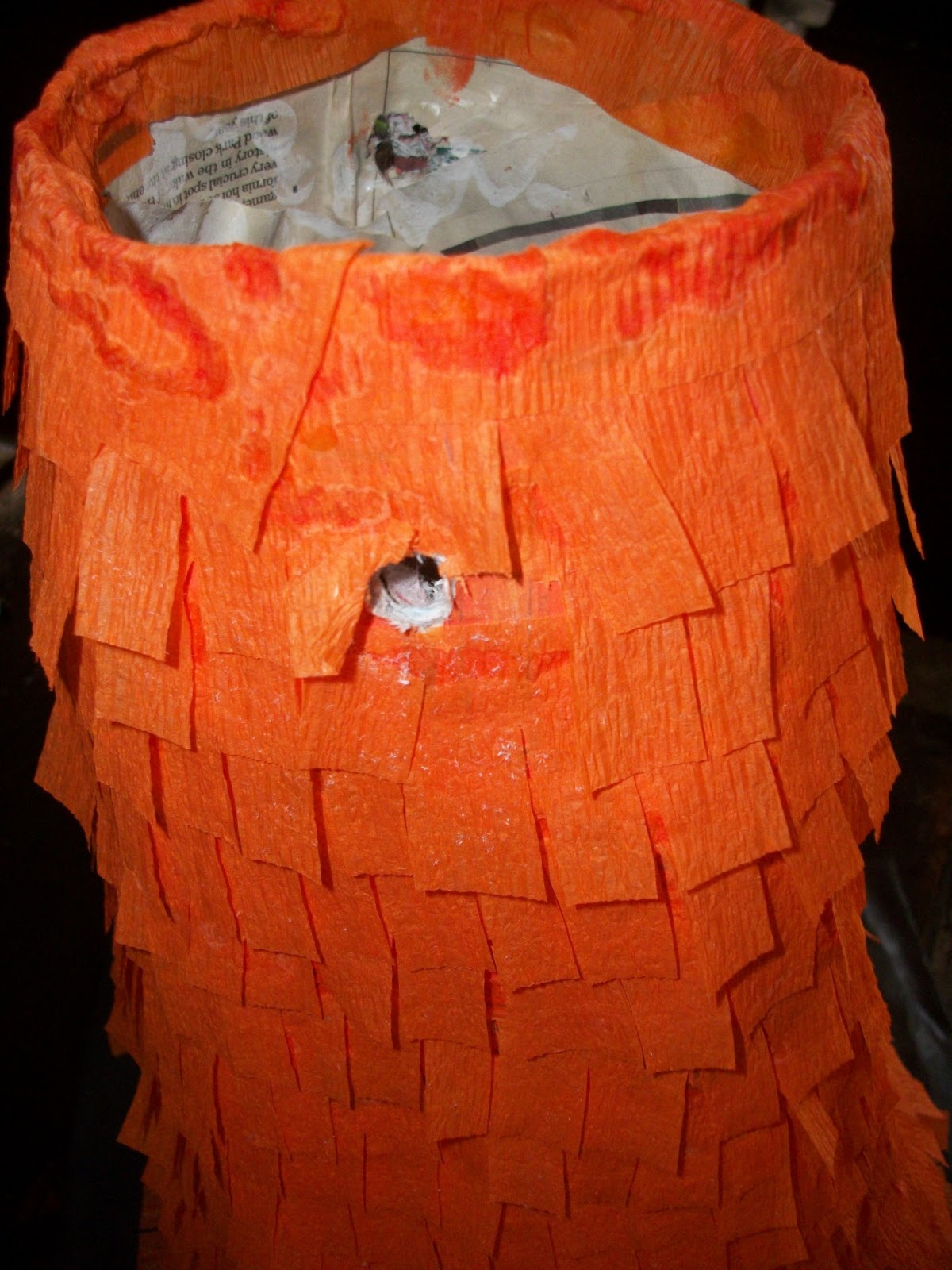 What a Ride! Construction Cone Pinata Tutorial