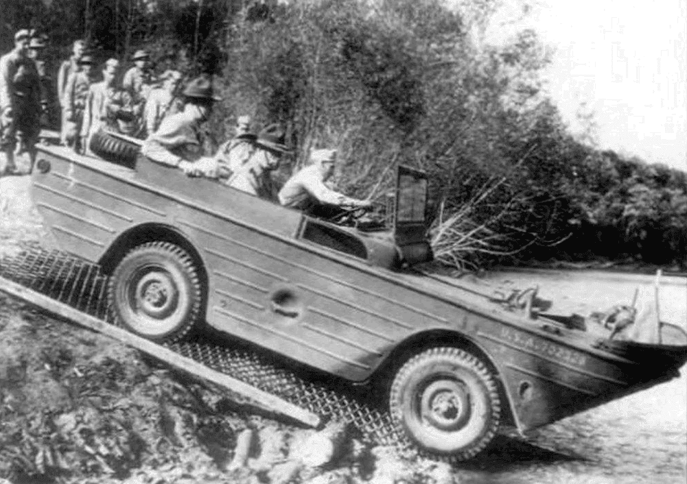 SNAFU! Blast from the past. 1/4 Ton Amphibious Truck.