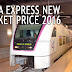 KLIA Express ERL Train New Ticket Price