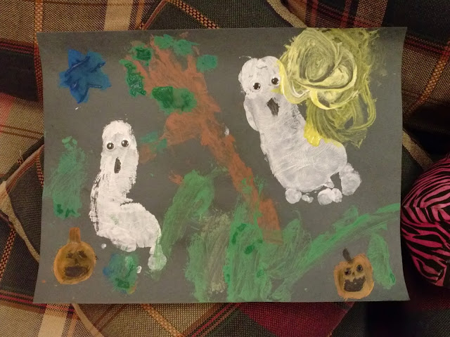 Halloween Paint Craft Halloween Paint Craft
