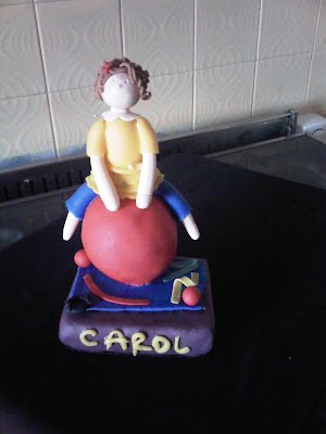 boneca pilates em biscuit