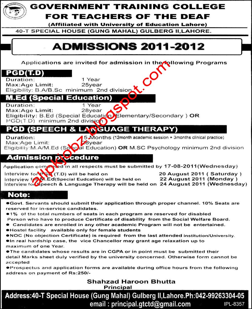deaf job government