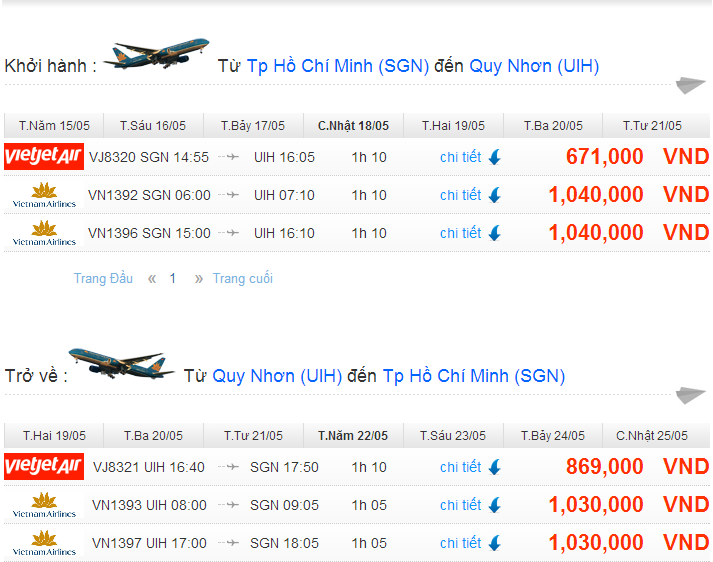 Đặt vé máy bay khuyến mãi đi Quy Nhơn tại Tân Phi Vân chỉ từ 599K Ve+may+bay+di+quy+nhon