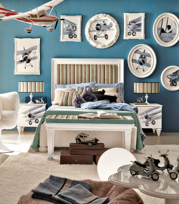 Conseils déco et relooking: décoration murale de chambre d'enfant ... Chambre Créatif Originale
