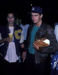 Charlie sheen dating history