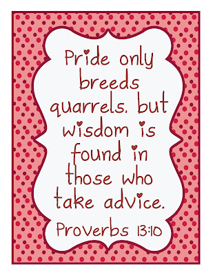gwhizteacher, proverbs 13:10, id badge verse