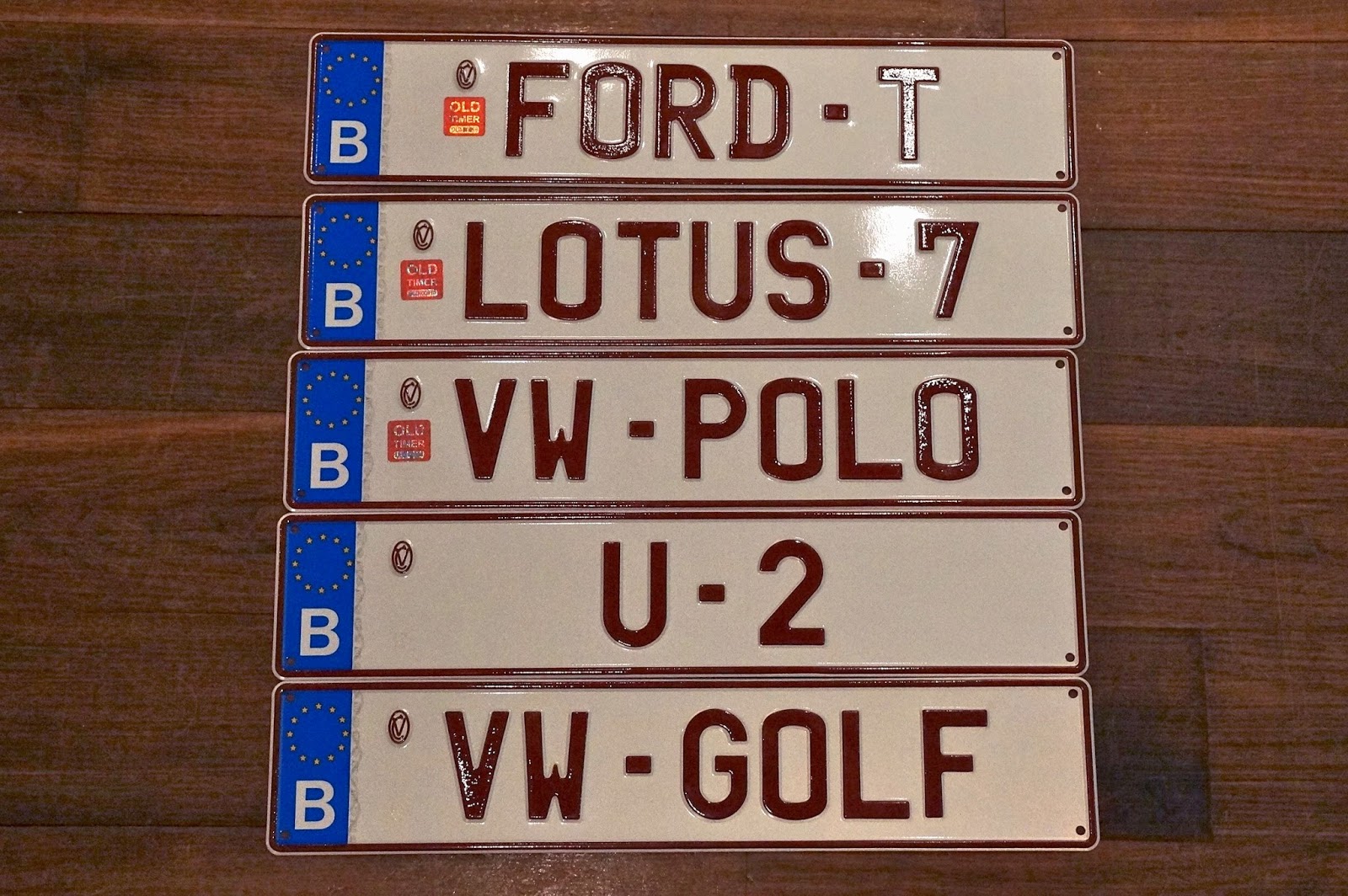 Belgian Licence Plates New Belgian Vanity Plates! // Les nouvelles