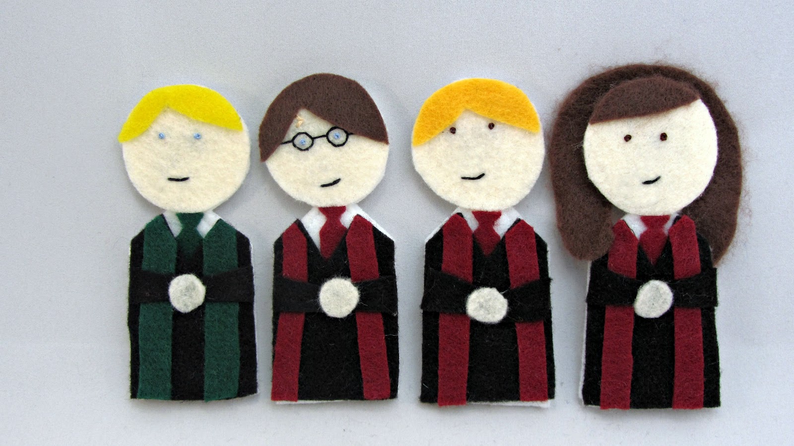 julies blog Harry Potter Finger Puppets