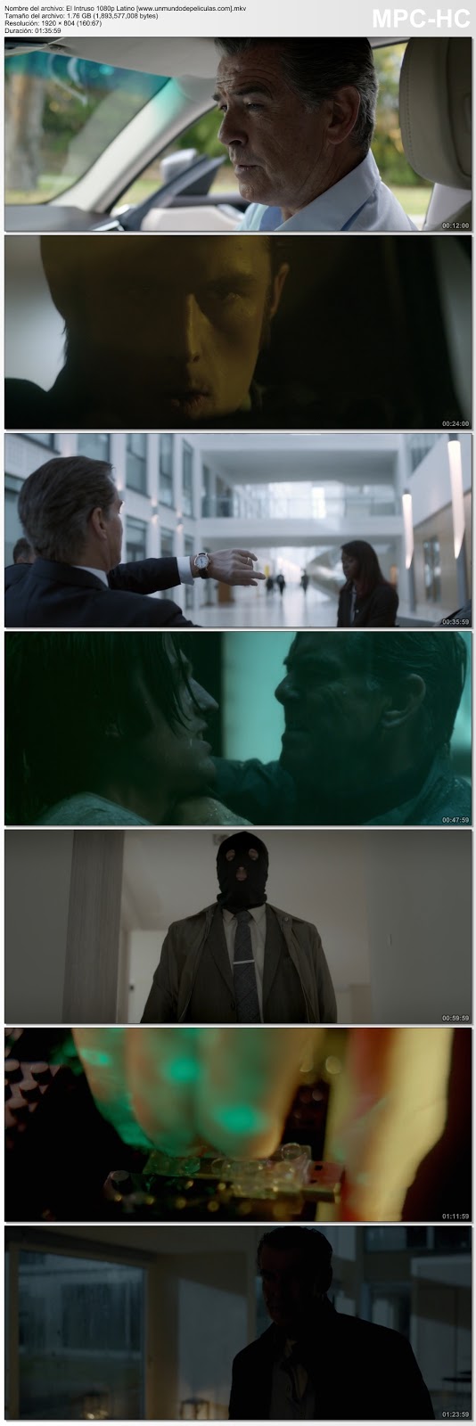 Capturas de la película.