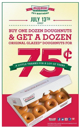 Krispy kreme coupons online