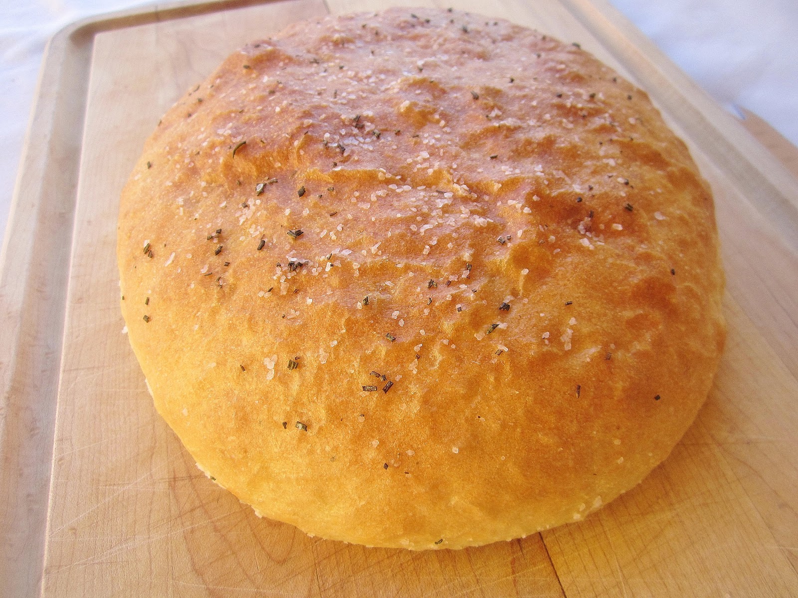 Dimples & Delights Rosemary Bread (And Art!!)