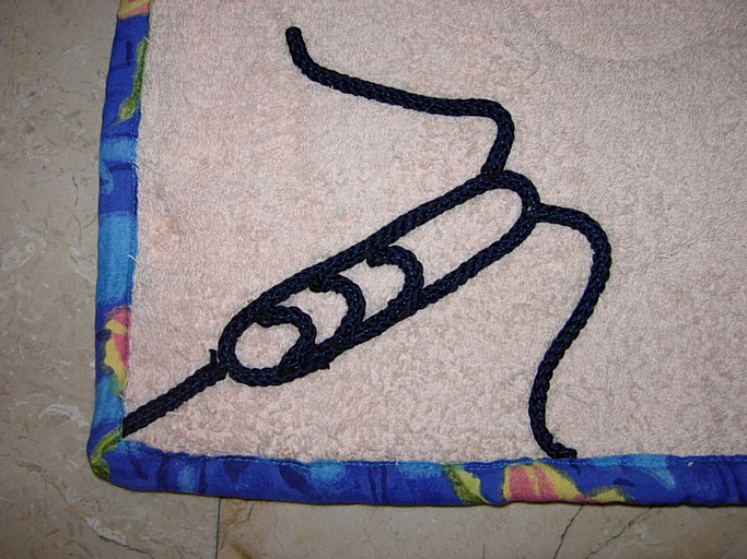 SILVICO: artesanía y medio ambiente: Alfombra de baño reutilizando una