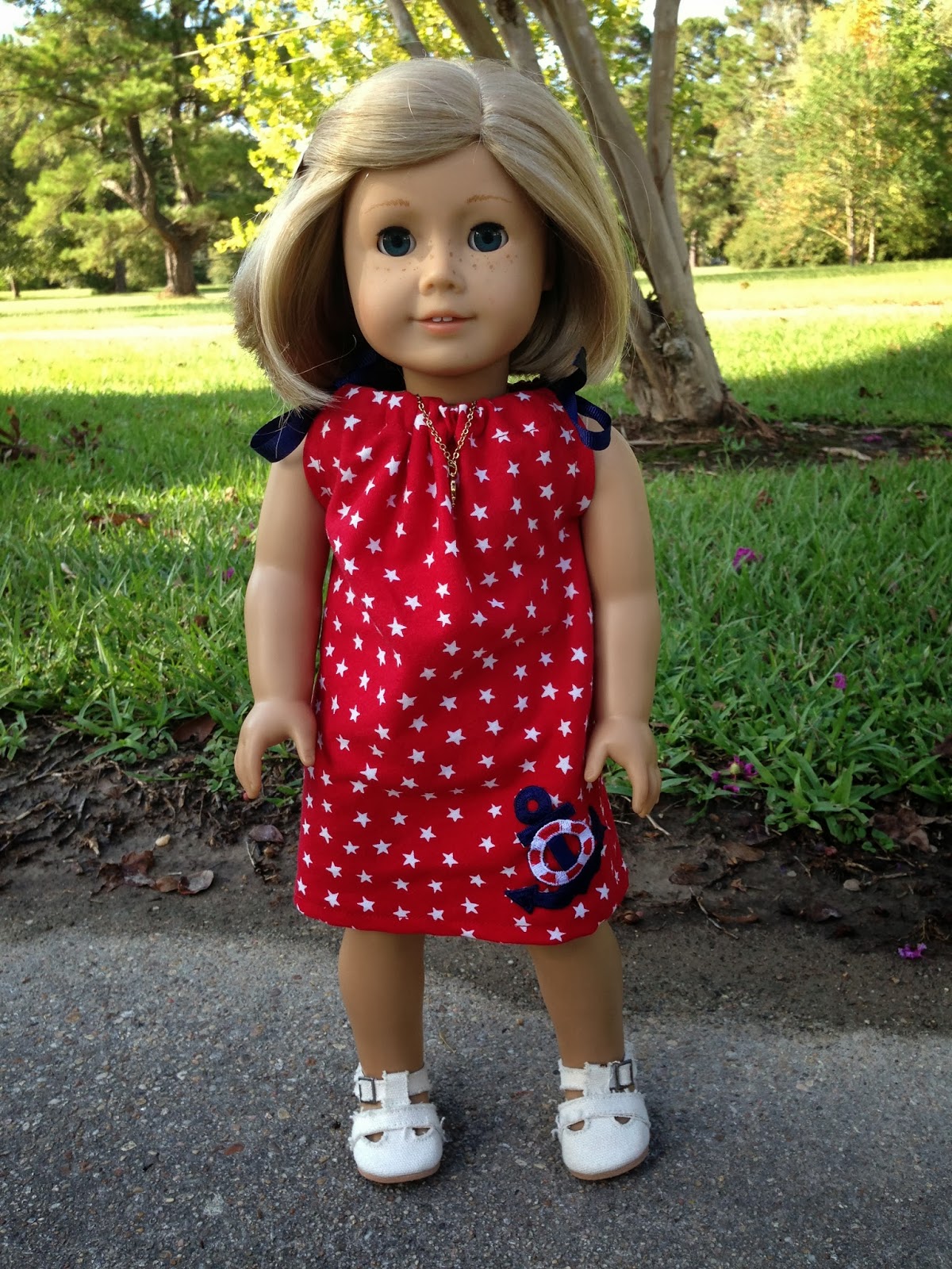 Once Upon A Doll Collection American Girl Kit's New Dress