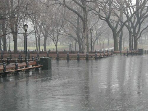 Creative writing of rain image