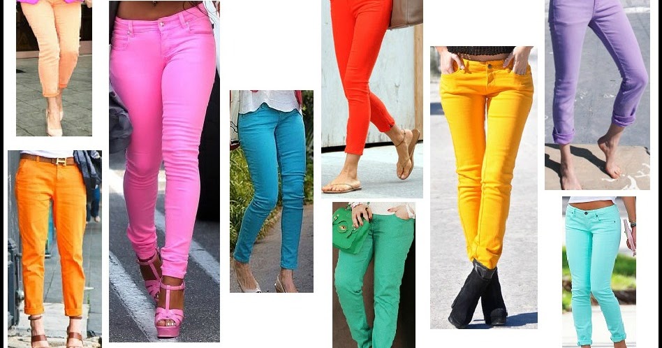 i like it stylish...: TREND ALERT: How to wear coloured jeans this summer?