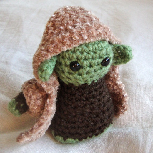 on top of a lily pad: Crochet me she did, cute I am