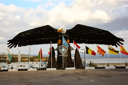 Jenderal Italia resmikan 'Patung Garuda' di Lebanon