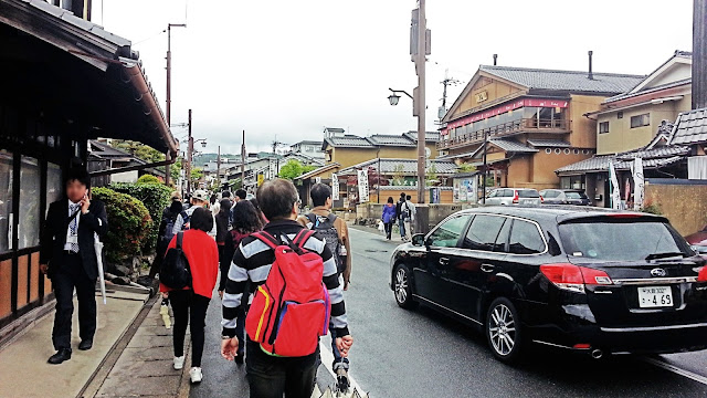 Tenryu-ji Temple to Arashiyama station Arashiyama Sagano Bamboo Grove | meheartseoul.blogspot.com