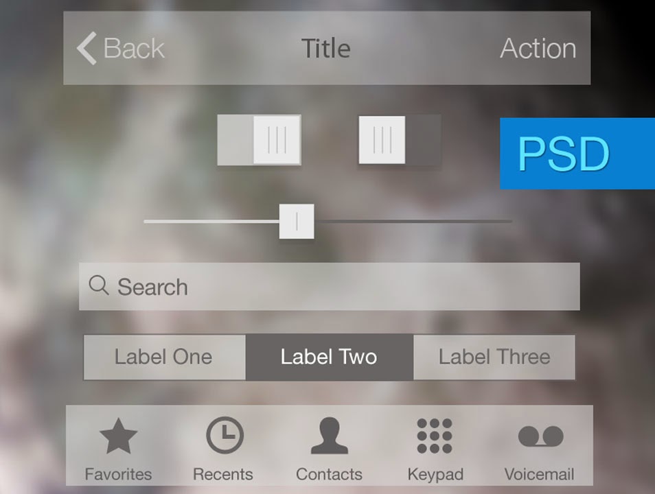 iOS UI Kit Freebie iOS UI Kit Freebie