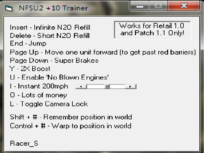 Mega Trainer Underground 2 Pc