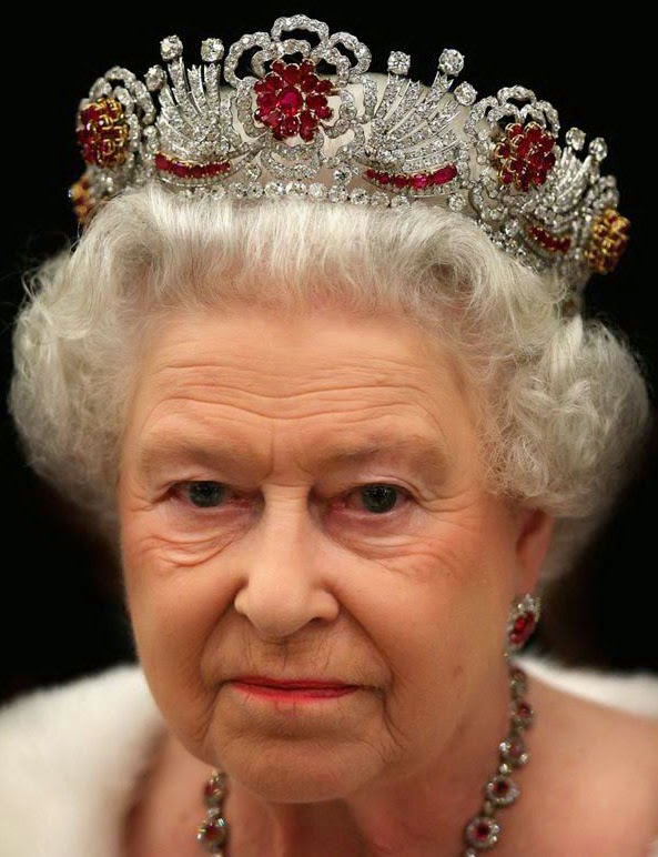 Tiara Mania: Queen Elizabeth II of the United Kingdom's Burmese Ruby Tiara