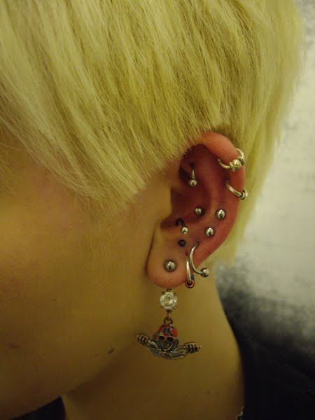 Ear Piercings Tragus Rook Cartilage Forward Pinna