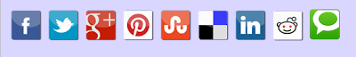 share buttons I want a set of share buttons that will cover all many major social media like Facebook, Twitter, LinkedIn, Pinterest, StumbleUpon, Technorati, reddit, and some other one. If you also want this kind of share buttons that will show on homepage and post body without conflicting with other existing share buttons
