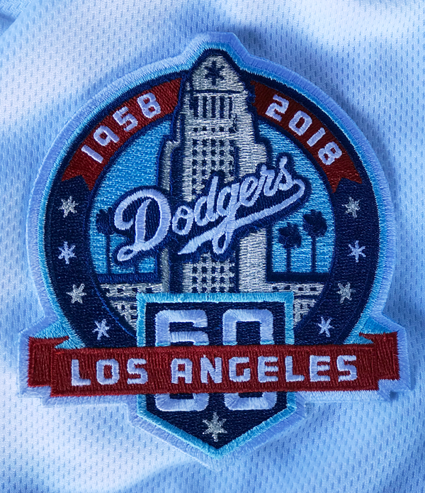 dodgers 60th anniversary jersey