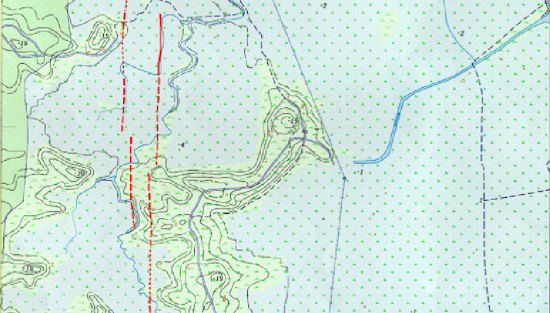 PHIVOLCS fault line map for Taguig City
