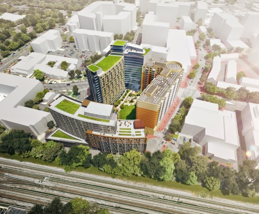 Urban MidAtlantic Downtown Silver Spring's Wave of Development