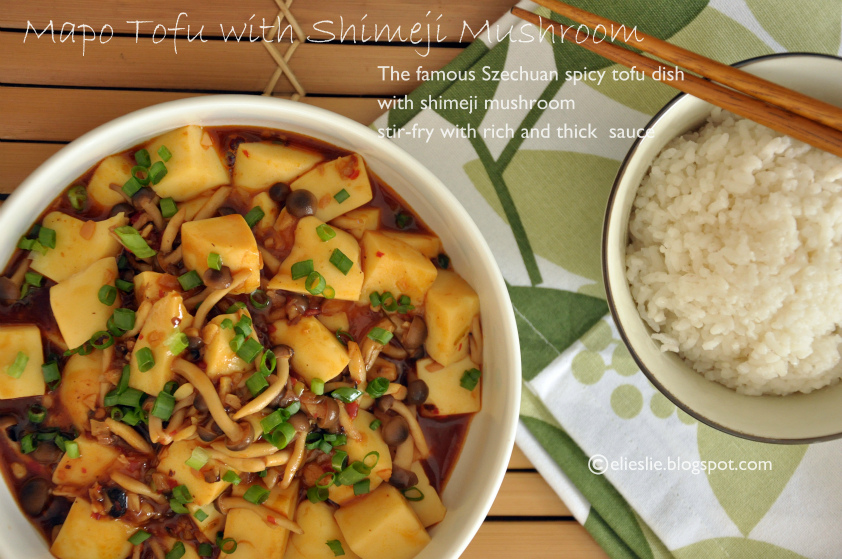 Give Thanks Mapo Tofu with Shimeji Mushroom